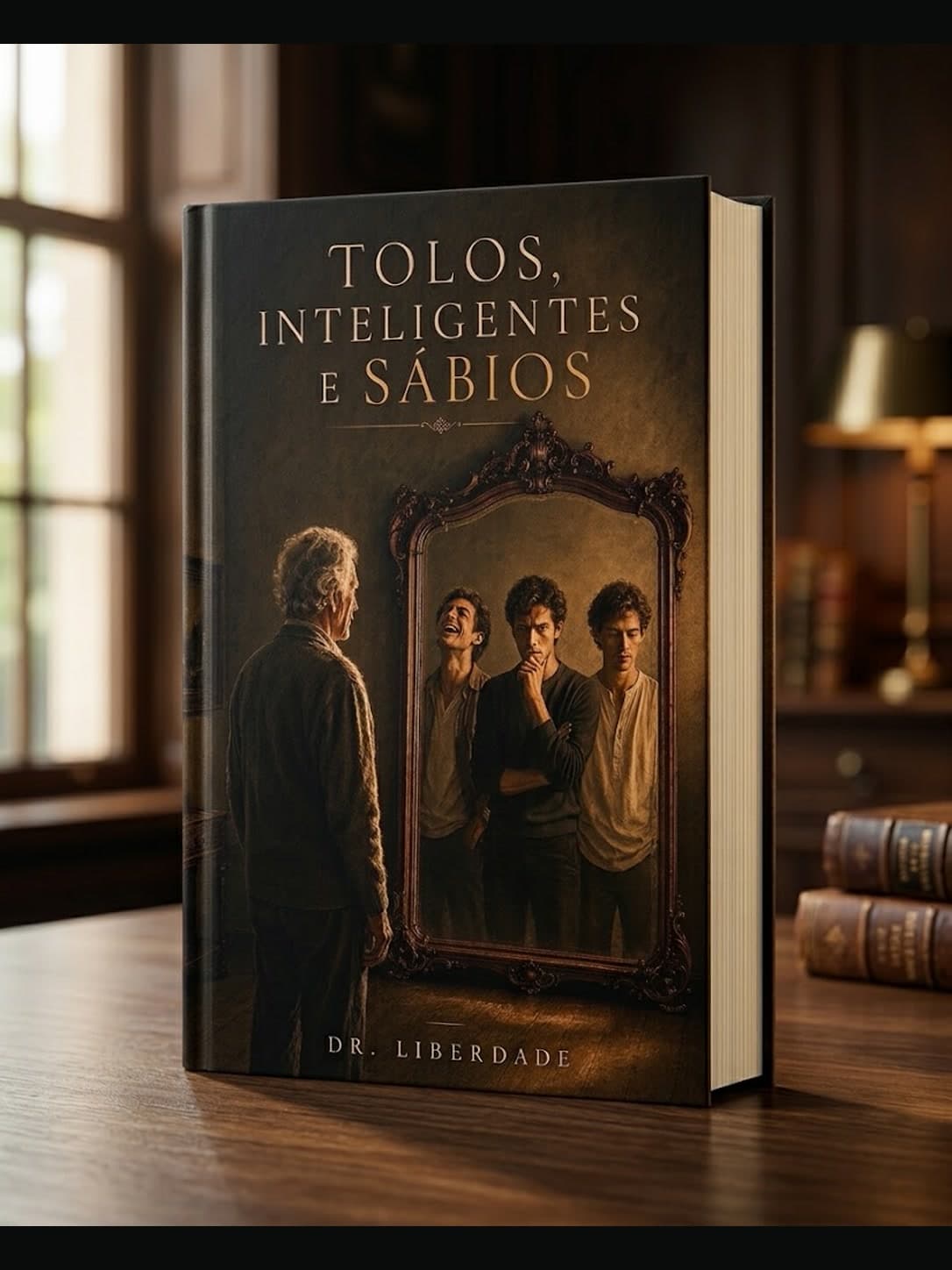 Portada de Tolos, Inteligentes y Sabios — novela de Dr. Libertad