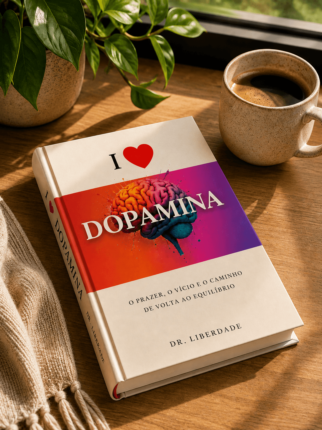 Capa de I Love Dopamina — prévia do livro